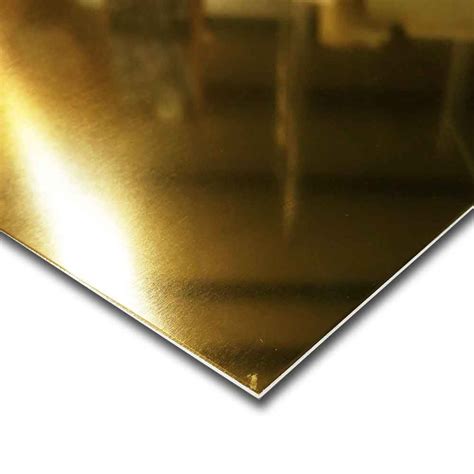 gold anodized aluminum sheet